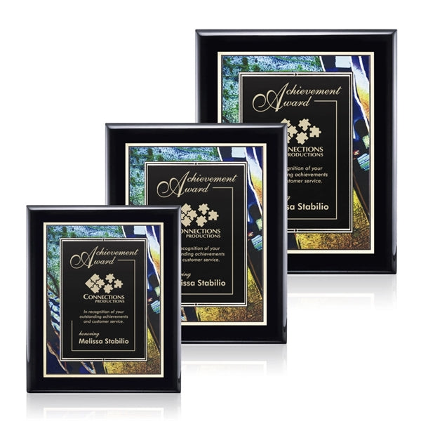 Oakleigh/Verdi Plaque - Black Finish