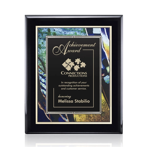 Oakleigh/Verdi Plaque - Black Finish
