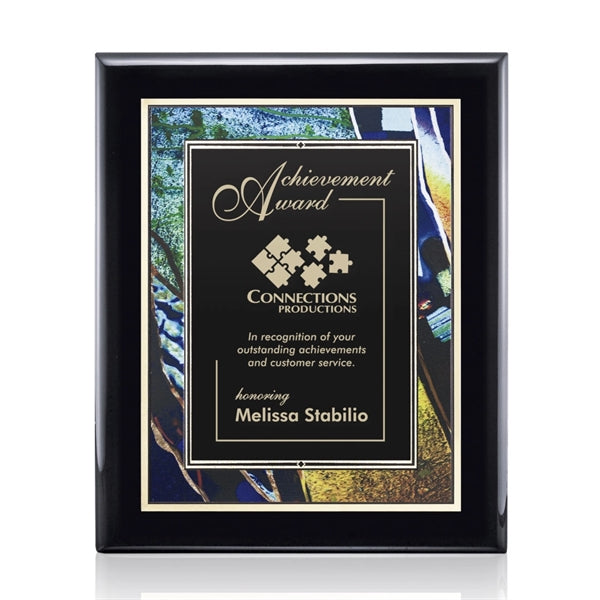 Oakleigh/Verdi Plaque - Black Finish