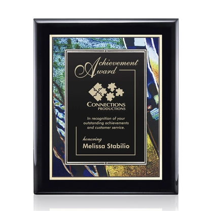 Oakleigh/Verdi Plaque - Black Finish