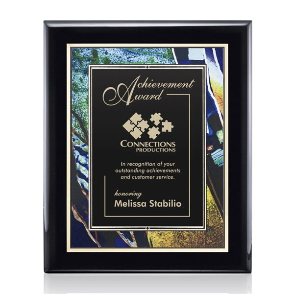 Oakleigh/Verdi Plaque - Black Finish