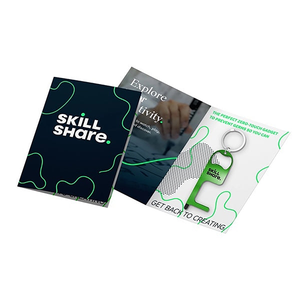 Greeting Card w/Stainless Steel No Touch Tool w/Stylus