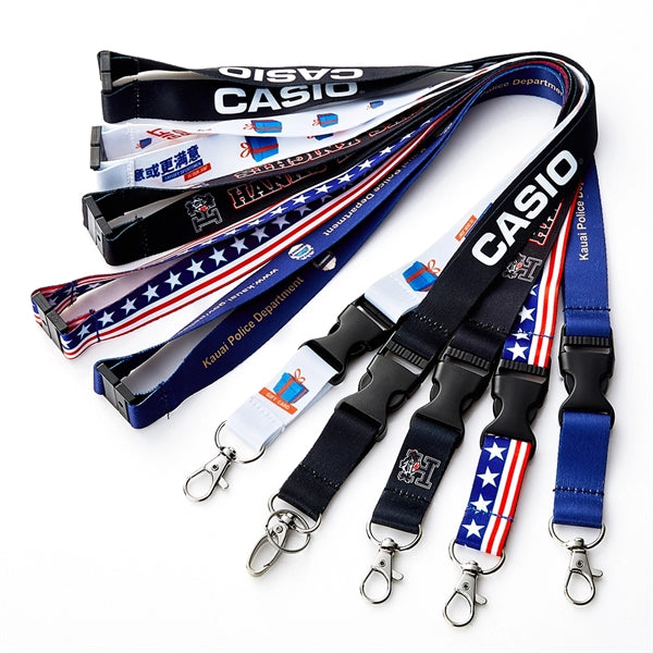 Sublimated Lanyard w/ Safety Breakaway & Quick Release