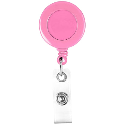 Round-Shaped Retractable Badge Holder