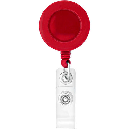 Round-Shaped Retractable Badge Holder