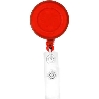 Round-Shaped Retractable Badge Holder