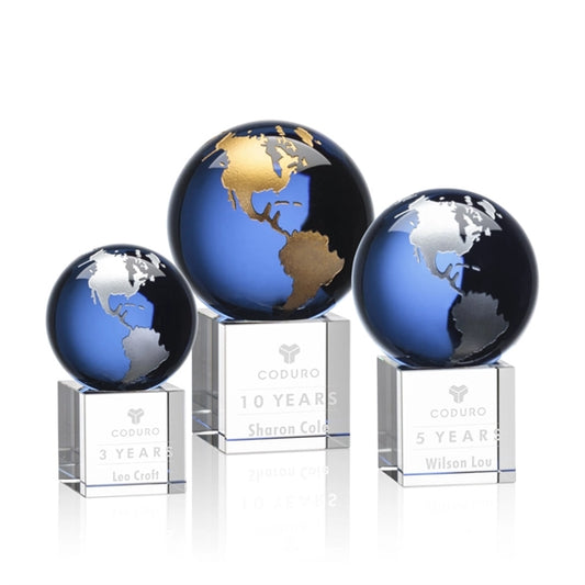 Haywood Globe Award - Blue/Gold