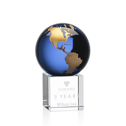 Haywood Globe Award - Blue/Gold