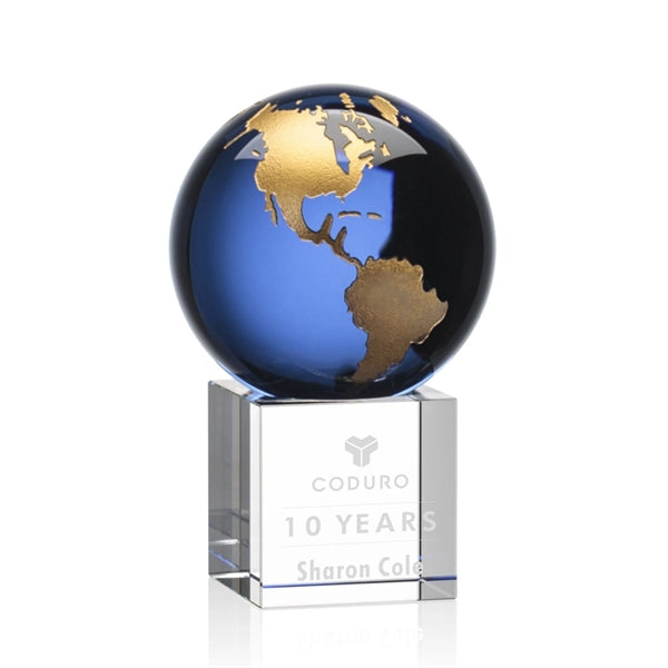 Haywood Globe Award - Blue/Gold