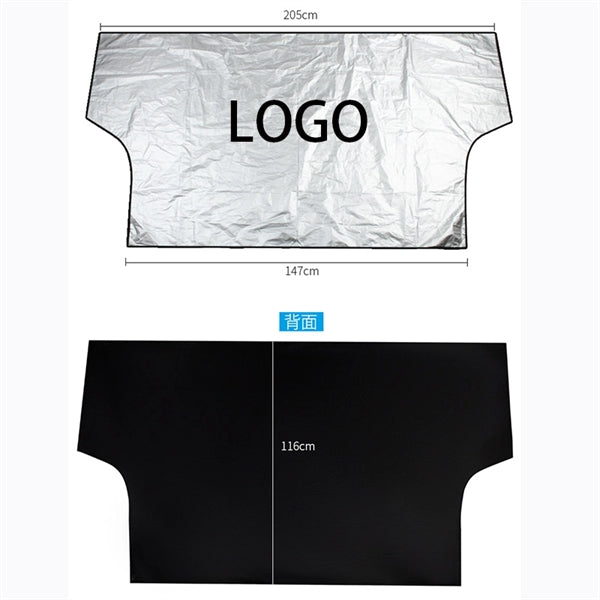 Snow Shield & Sun visor Windshield Cover