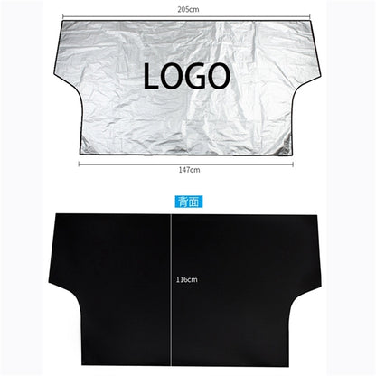Snow Shield & Sun visor Windshield Cover