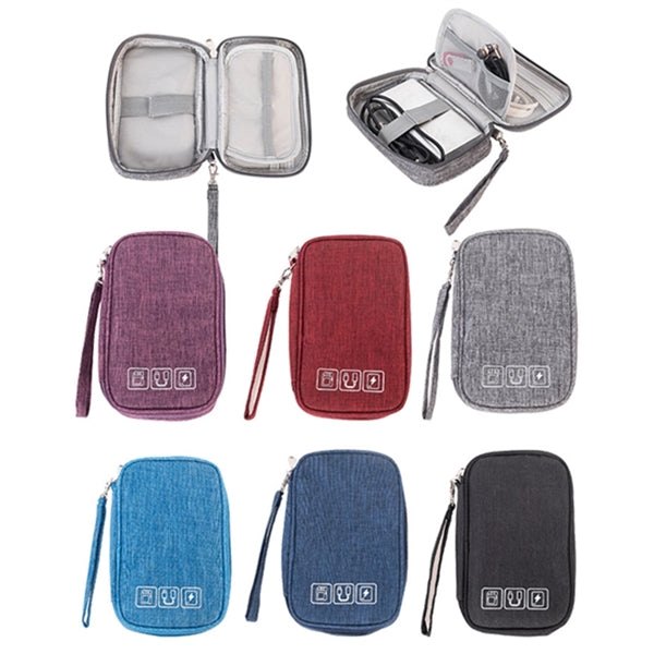 Electronic Organizer Small Travel Cable Bag