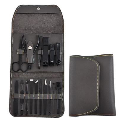 16 in 1 Manicure Kit With Portable PU Leather Case