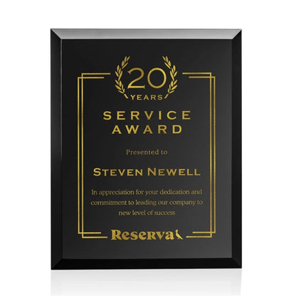 Merano Plaque - Gold