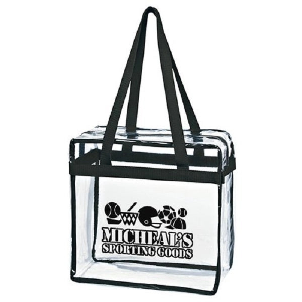 Clear Tote Bag With Zipper
