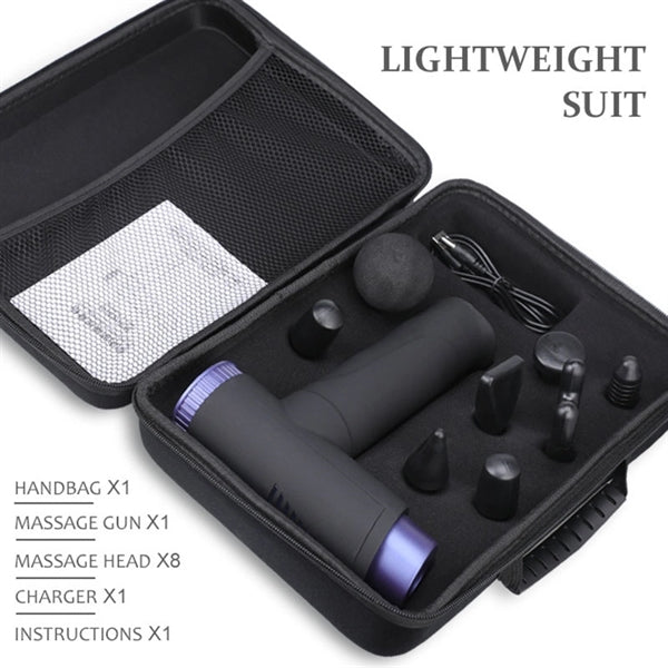 Electric Fascia Gun Muscle Relaxation Massager Trainer