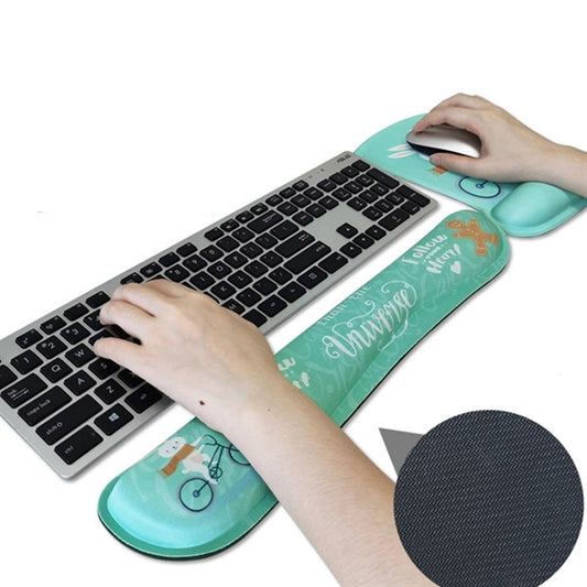 Silicone Mouse Pad with Wrist Support
