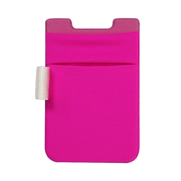Stretchy Phone Pocket with Pen Holder