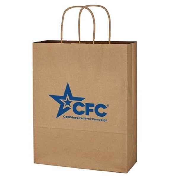 Kraft Paper Brown Shopping Bag
