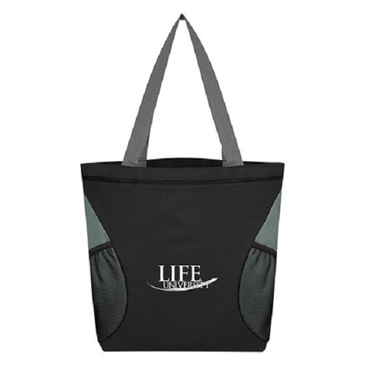 Mesh Accent Tote Bag