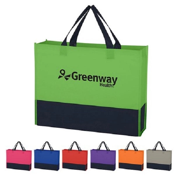 Non-Woven Raven Prism Tote Bag