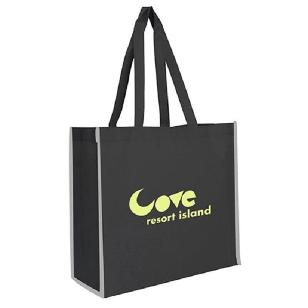Non-Woven Reflective Edge Tote Bag