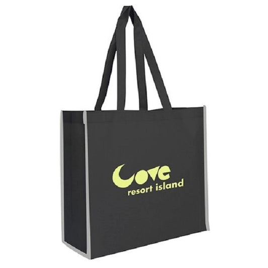 Non-Woven Reflective Edge Tote Bag