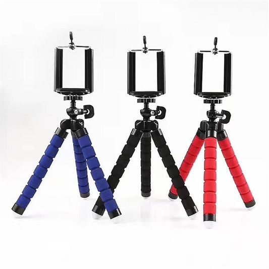 Flexible Sponge Octopus Tripod Bluetooth Selfie Stick