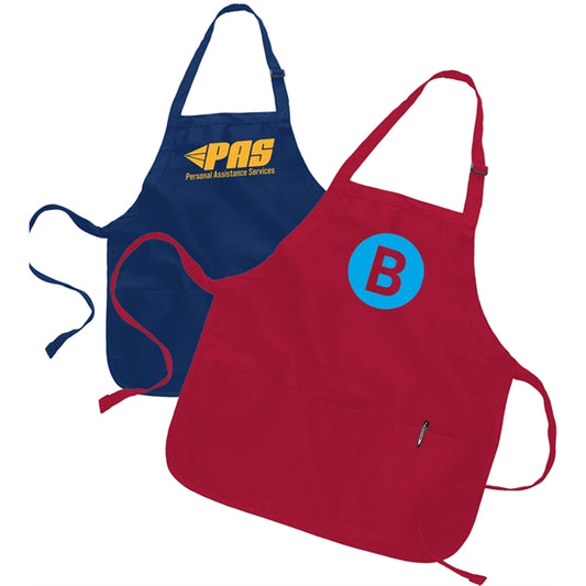 Multipurpose Apron w/ Custom Logo & Adjustable Neck Strap