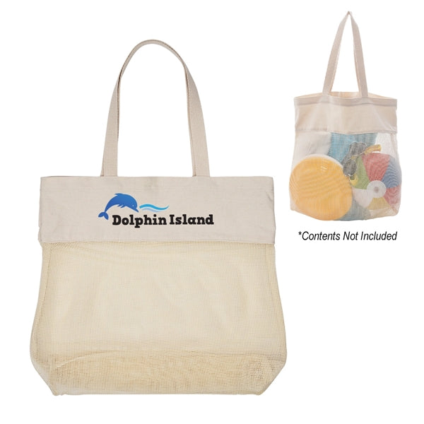 Carlisle Cotton Mesh Tote Bag