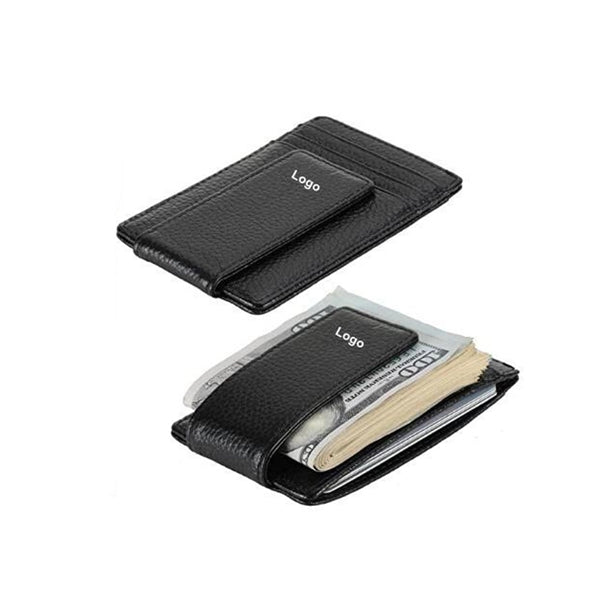 Leather RFID Money Clip