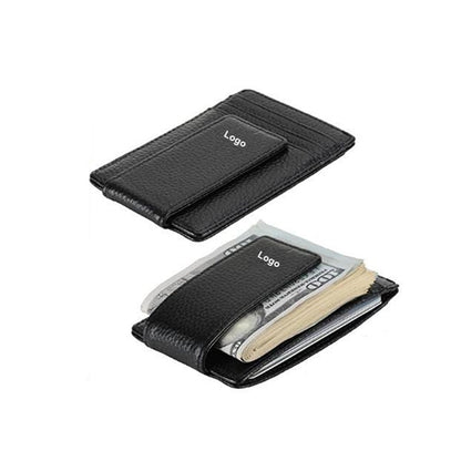 Leather RFID Money Clip