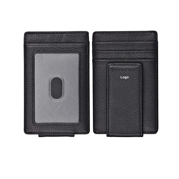 Leather RFID Money Clip