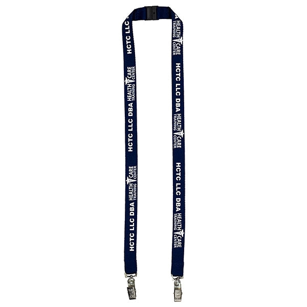 3/4" Dual Attachment Lanyard with Breakaway Safety Release