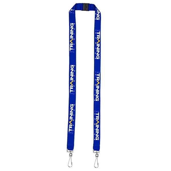 3/4" Dual Attachment Lanyard with Breakaway Safety Release