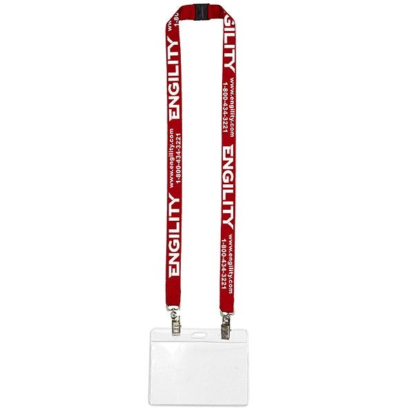 3/4" Dual Attachment Lanyard with Breakaway Safety Release
