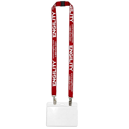 3/4" Dual Attachment Lanyard with Breakaway Safety Release