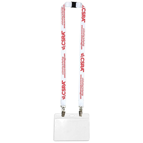 3/4" Dual Attachment Lanyard with Breakaway Safety Release