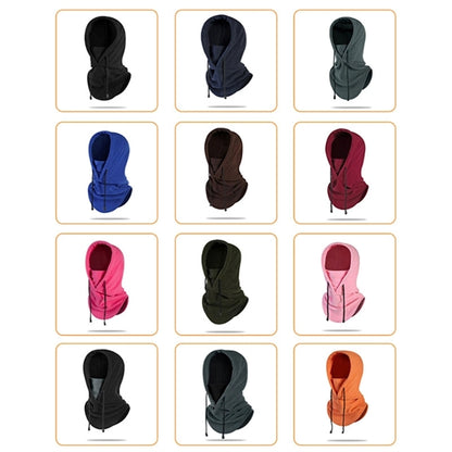 Polar Fleece Ski Face Mask/Windproof Hat/Winter Hooded