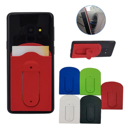 Silicone Vent Phone Wallet With Stand