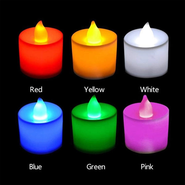 Colorful LED Candles
