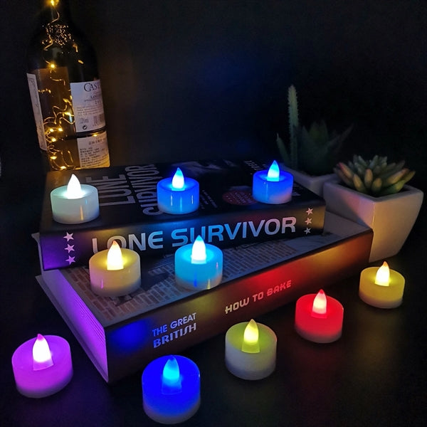 Colorful LED Candles