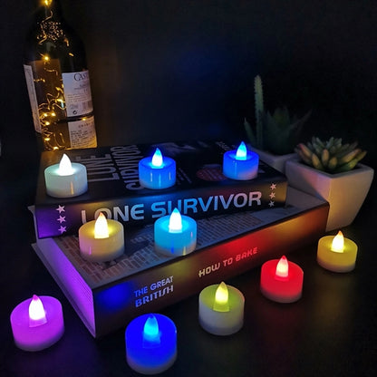 Colorful LED Candles