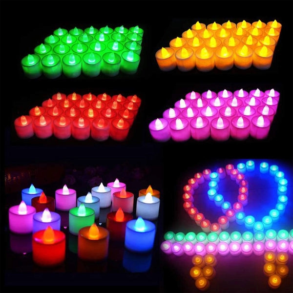 Colorful LED Candles