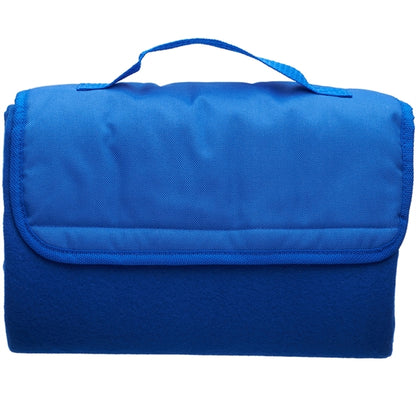 Blanket Roll Up Outdoor Fleece W/ woven handle 45"W x 55"L