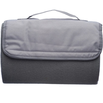 Blanket Roll Up Outdoor Fleece W/ woven handle 45"W x 55"L