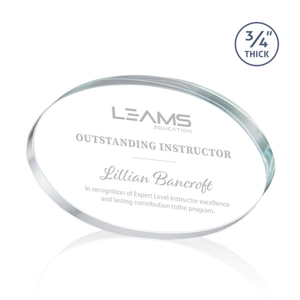Baldus Oval Award - Clear