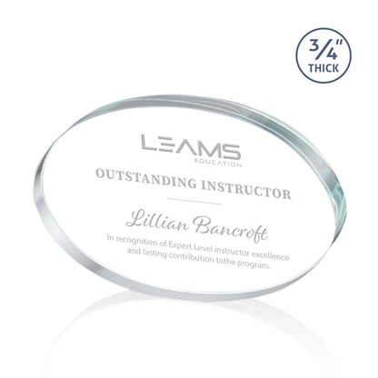 Baldus Oval Award - Clear