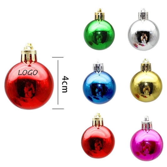 Round Shatter Resistant Ornament