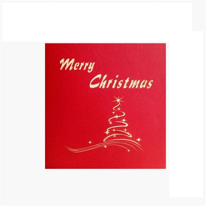 3D Christmas Tree Greeting Cards